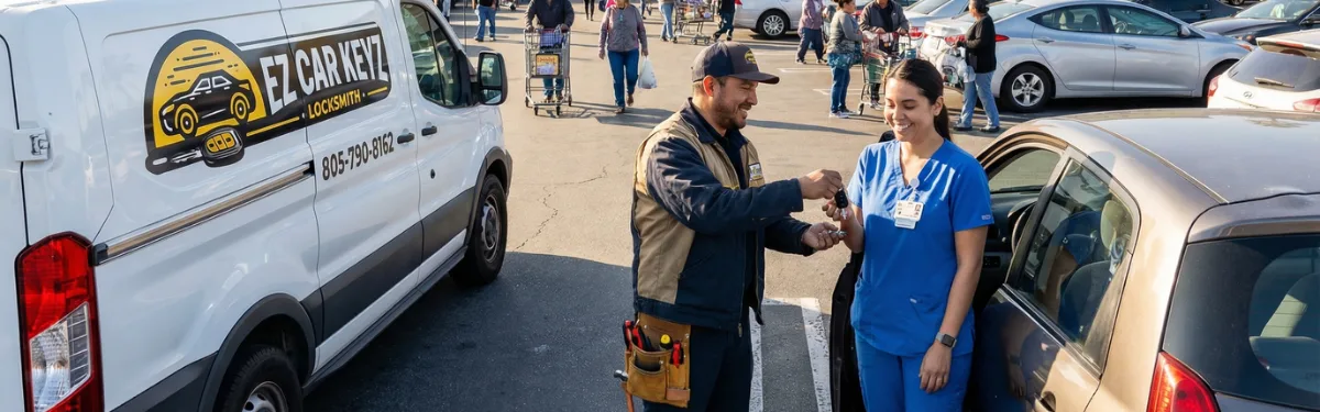 Customer review of mobile 2024 Acura MDX key service by EZ Car Keyz Montecito CA