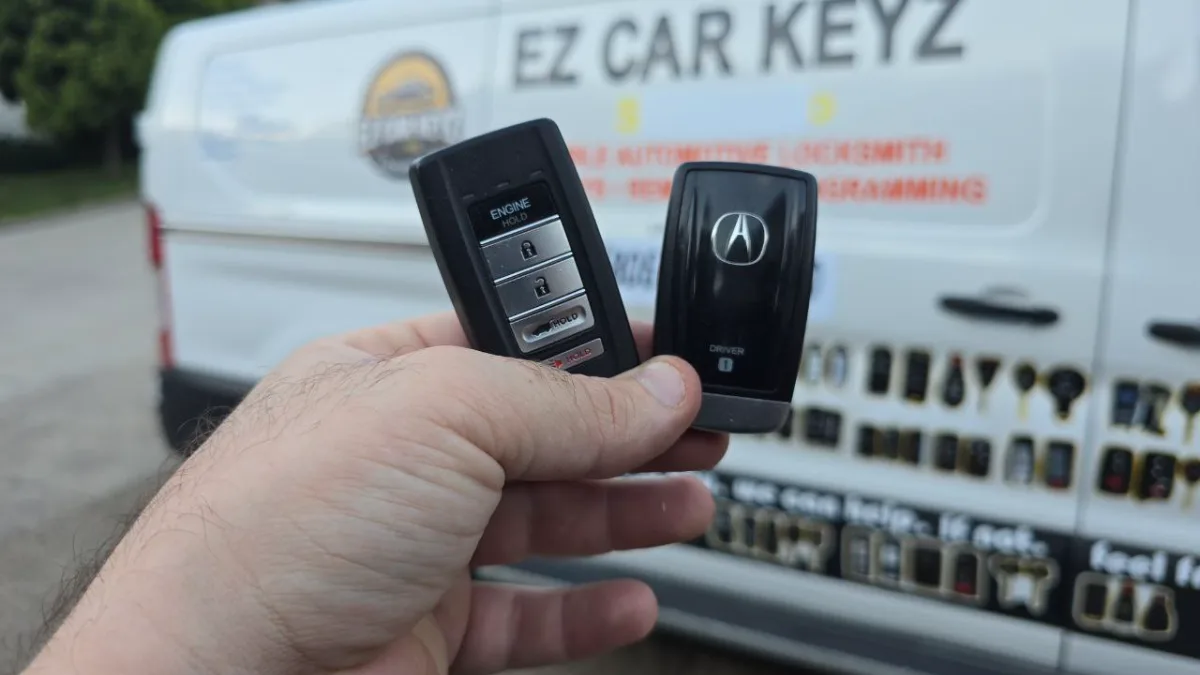 1996 Acura NSX key replacement at half the dealer price in Goleta CA