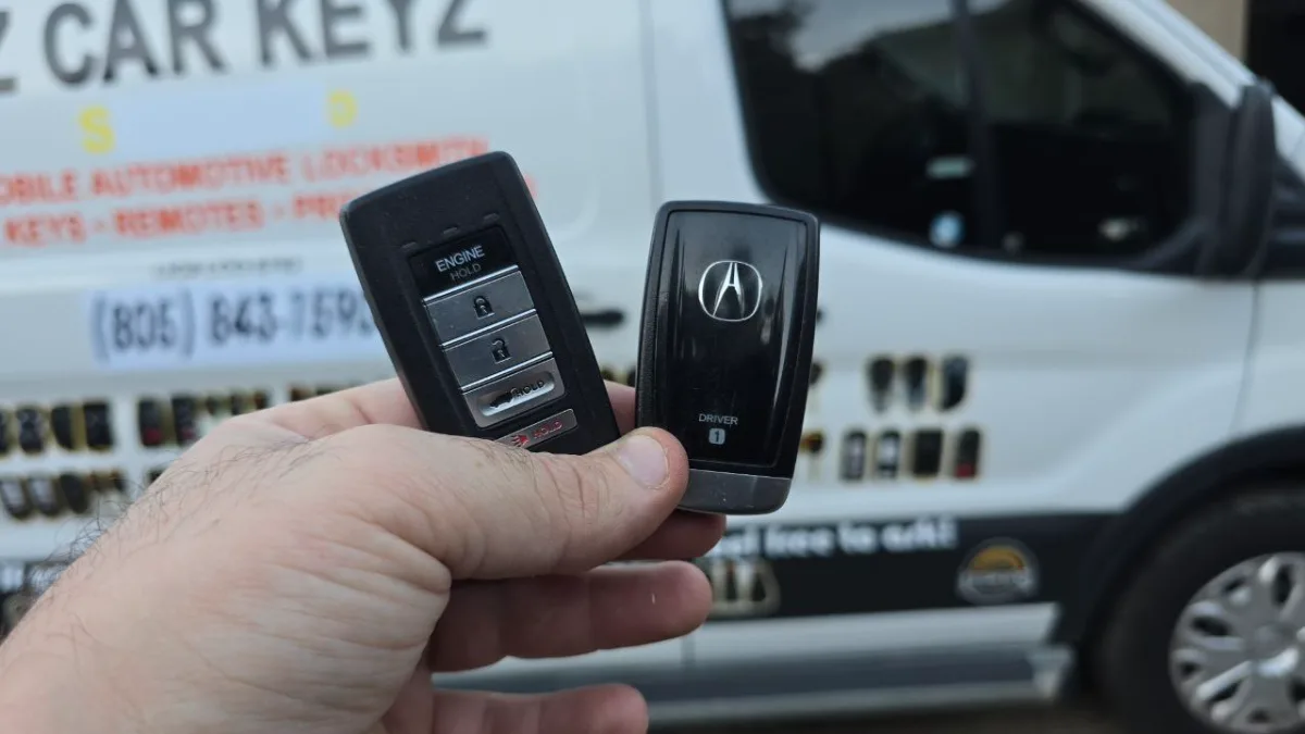 2000 Acura NSX key replaced in your driveway in Ventura CA