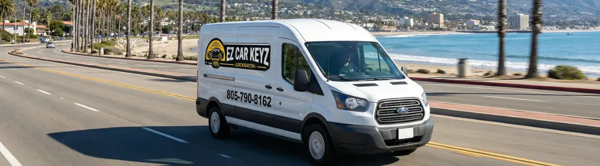 EZ Car Keyz mobile locksmith van