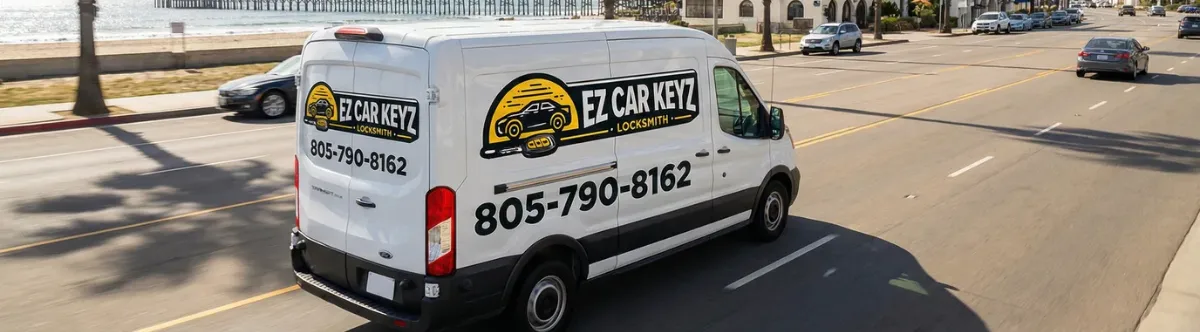 EZ Car Keyz mobile locksmith van