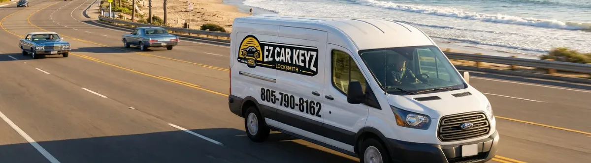 EZ Car Keyz mobile locksmith van