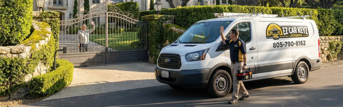 Customer review of mobile 2005 Acura NSX key service by EZ Car Keyz Ventura CA