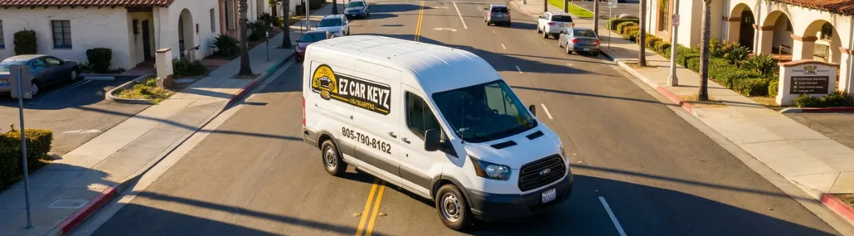 EZ Car Keyz mobile locksmith van