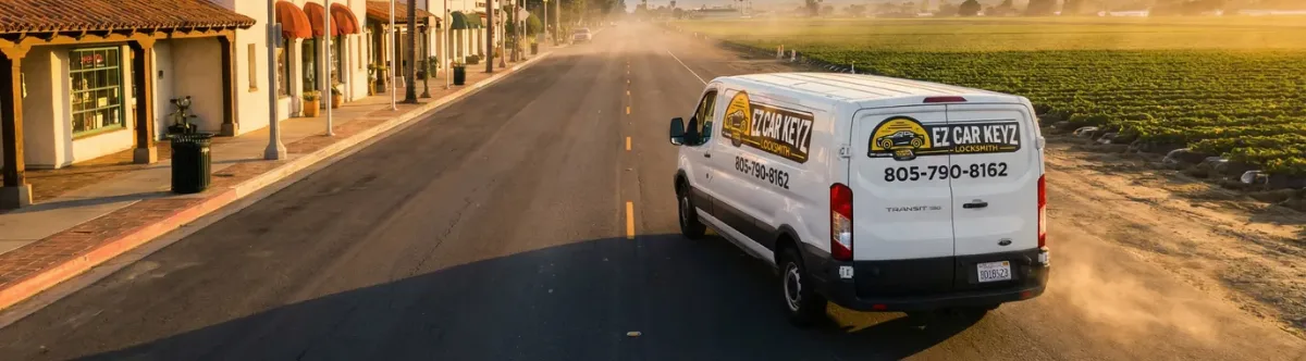 EZ Car Keyz mobile locksmith van
