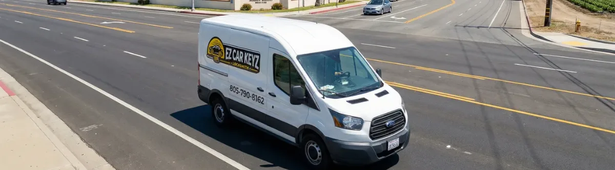 EZ Car Keyz mobile locksmith van