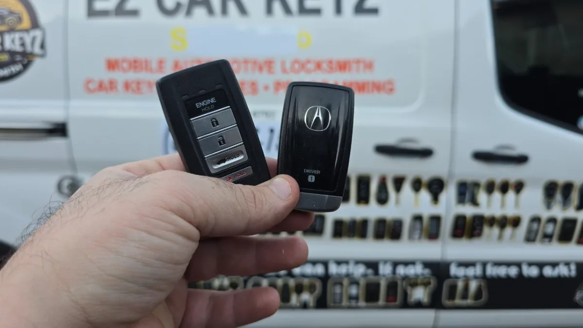 Certified auto locksmith servicing 2011 Acura RDX in Oxnard CA