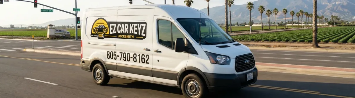EZ Car Keyz mobile locksmith van