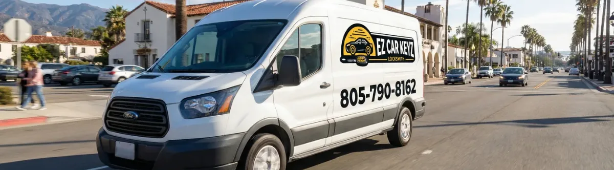 EZ Car Keyz mobile locksmith van
