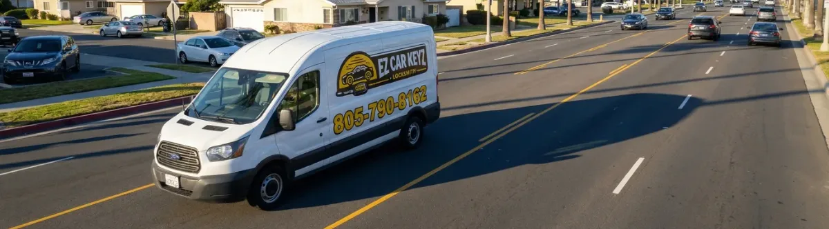 EZ Car Keyz mobile locksmith van