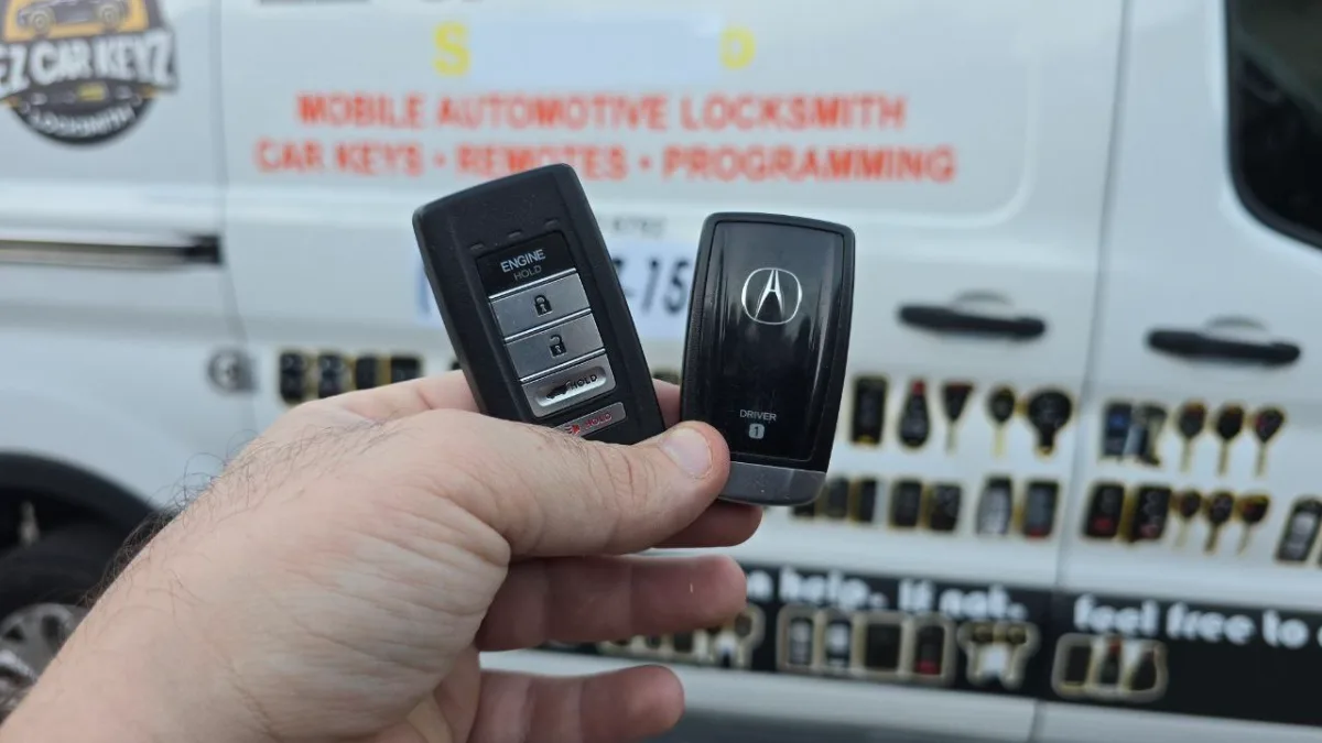Low cost 2020 Acura RDX car key service by EZ Car Keyz Oxnard CA