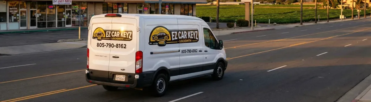 EZ Car Keyz mobile locksmith van