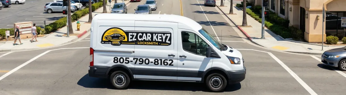 EZ Car Keyz mobile locksmith van