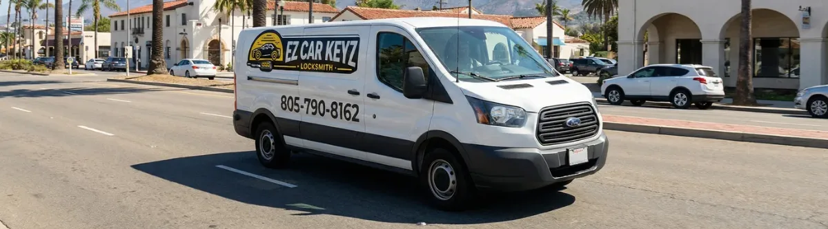 EZ Car Keyz mobile locksmith van