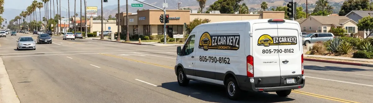 EZ Car Keyz mobile locksmith van