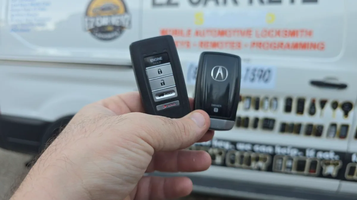 1996 Acura RL key replaced in your driveway in Santa Barbara CA