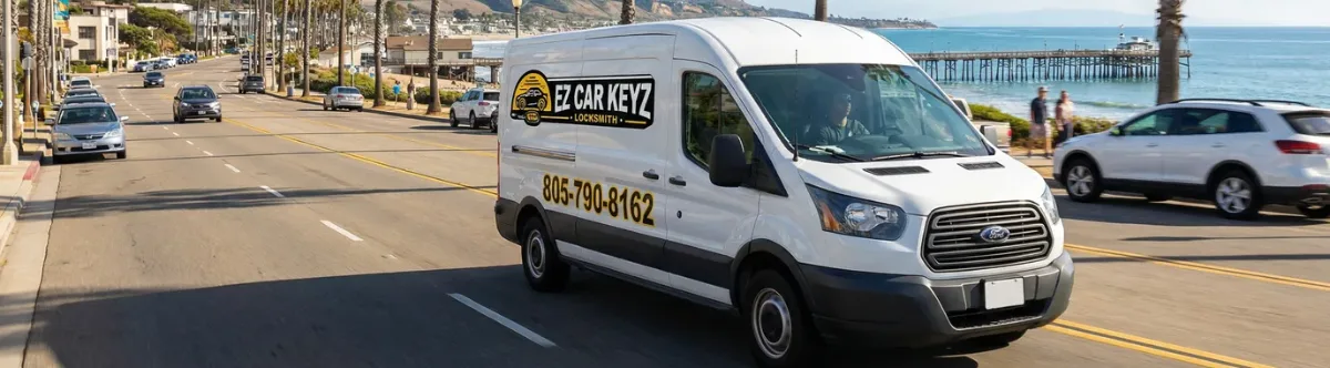 EZ Car Keyz mobile locksmith van