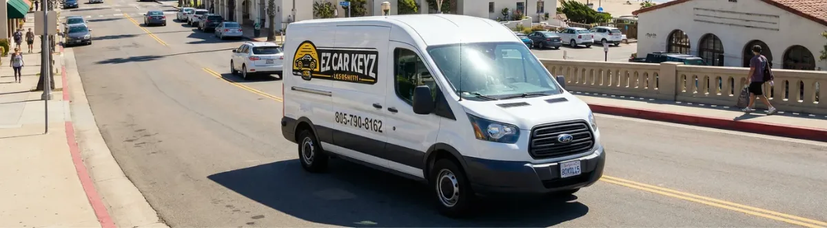 EZ Car Keyz mobile locksmith van