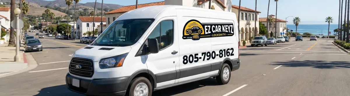 EZ Car Keyz mobile locksmith van