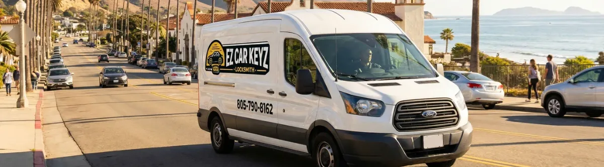 EZ Car Keyz mobile locksmith van
