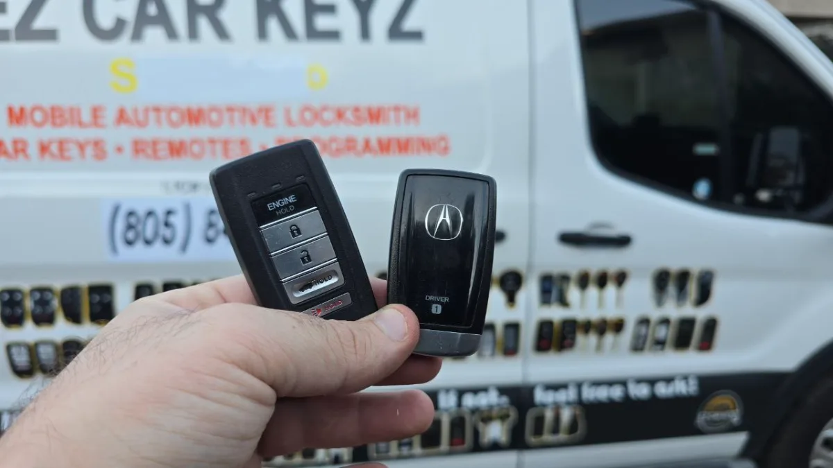 Low cost 2008 Acura RL car key service by EZ Car Keyz Ventura CA