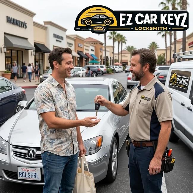 Acura RL key replacement in Ventura County