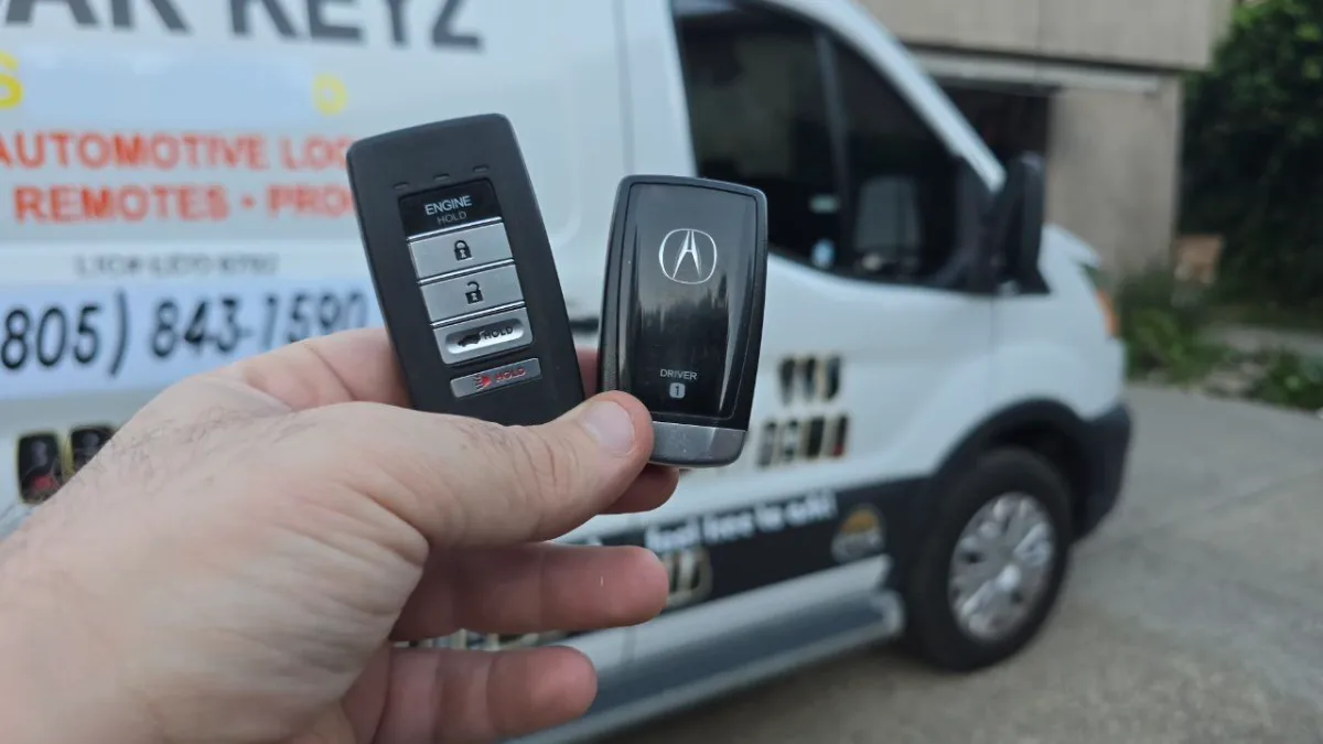 Mobile 2015 Acura RLX key replacement at your location in Ventura CA