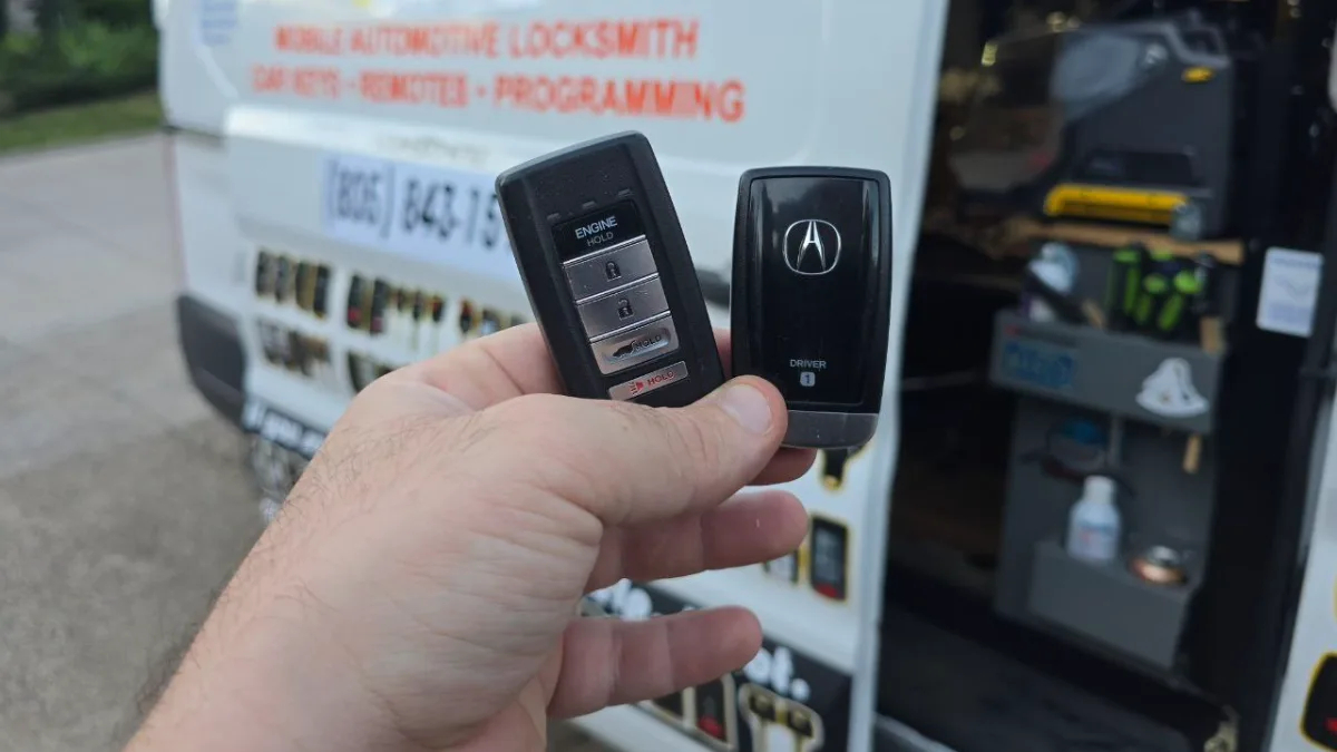 Affordable 2019 Acura RLX key replacement by EZ Car Keyz in Ventura CA