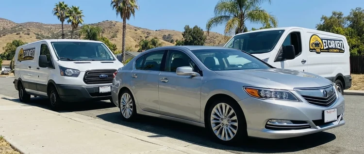 Acura RLX mobile car key service by EZ Car Keyz in Ventura County