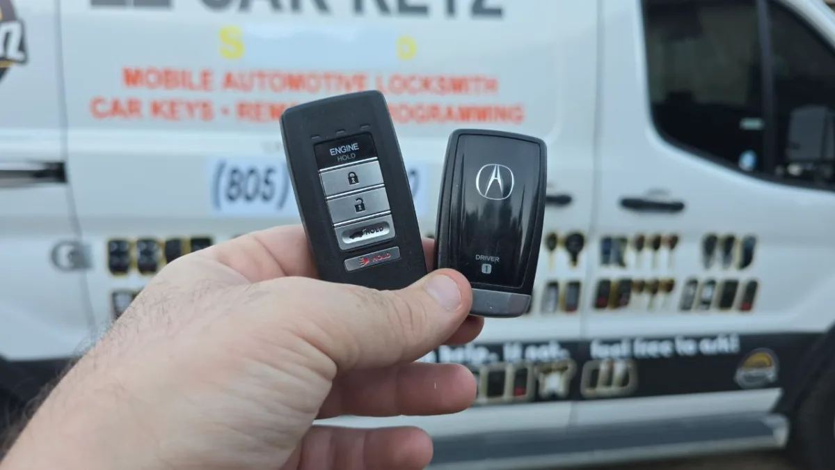 Emergency 2003 Acura RSX car key service in Ventura CA