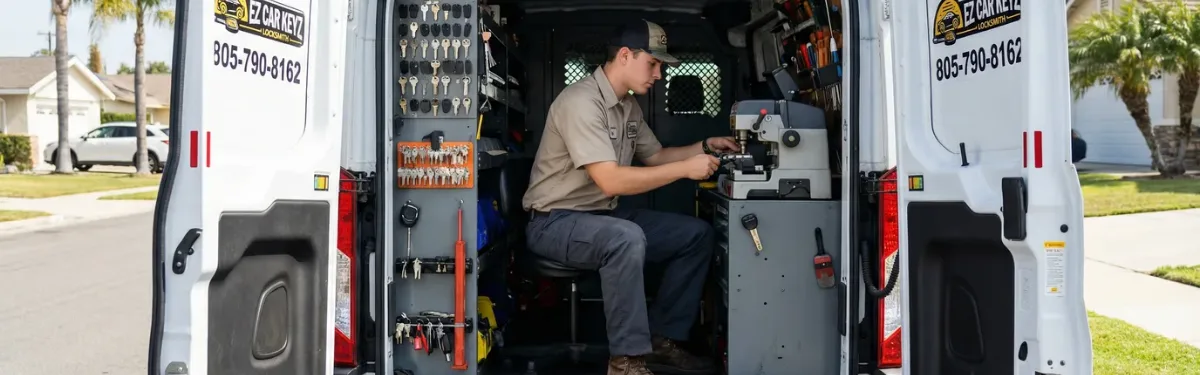 Quick 2003 Acura RSX transponder key cut by EZ Car Keyz Ventura CA