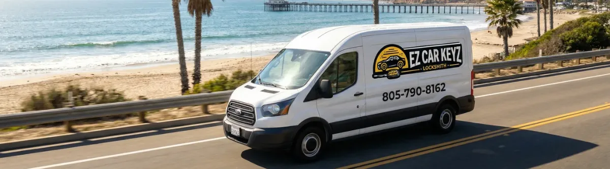 EZ Car Keyz mobile locksmith van