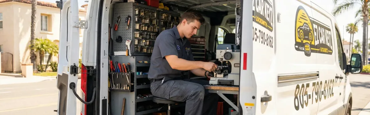 Mobile 1997 Acura TL key fob programming by EZ Car Keyz Goleta CA