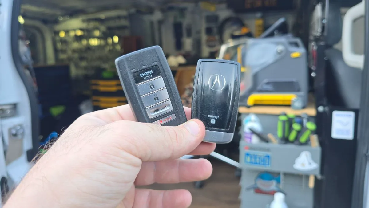 Same-day 1999 Acura TL key replacement in Goleta CA