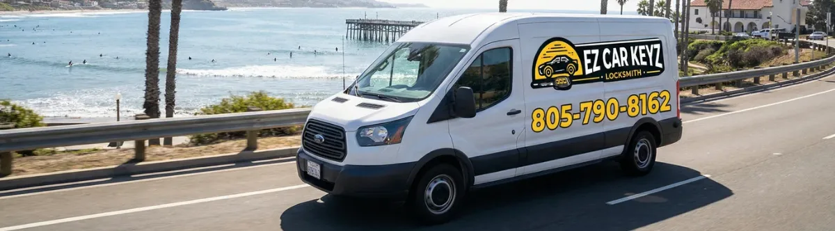 EZ Car Keyz mobile locksmith van