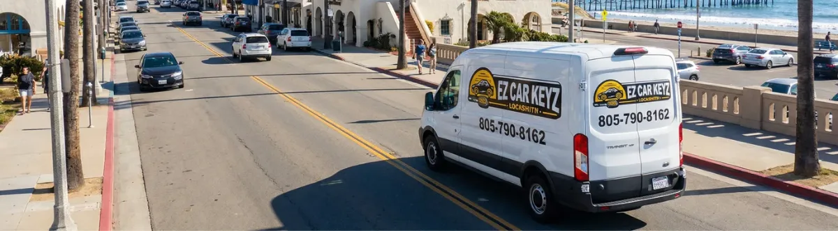 EZ Car Keyz mobile locksmith van