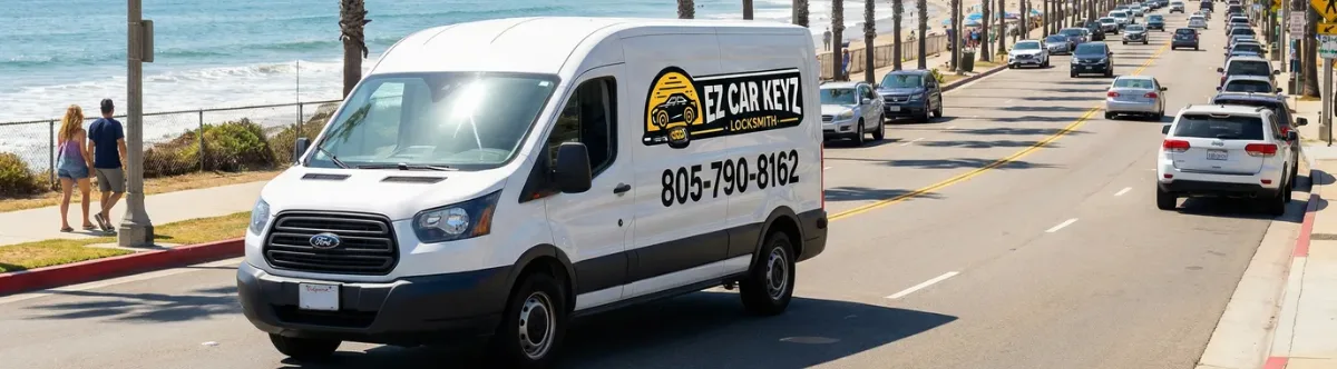 EZ Car Keyz mobile locksmith van