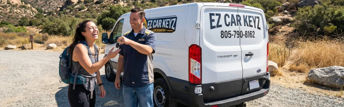 Certified locksmith review for 2008 Acura TL service by EZ Car Keyz Ventura CA