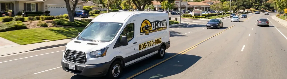 EZ Car Keyz mobile locksmith van