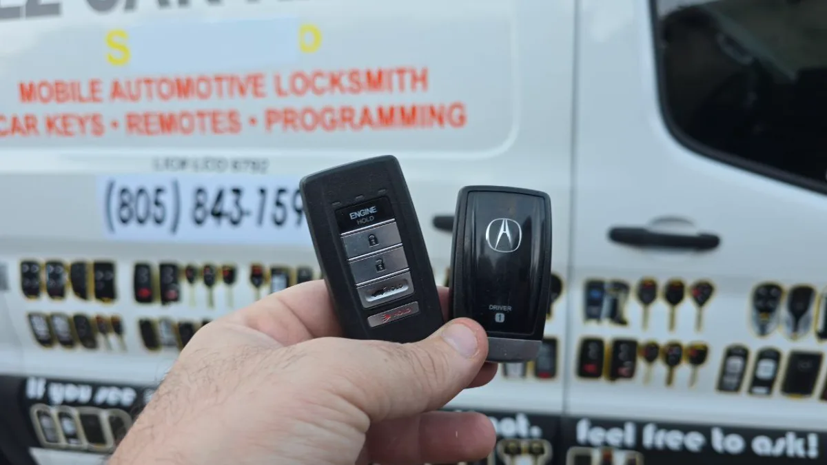 All keys lost service for 2013 Acura TL by EZ Car Keyz Thousand Oaks CA