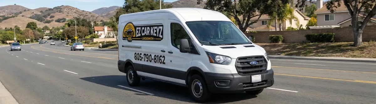 EZ Car Keyz mobile locksmith van