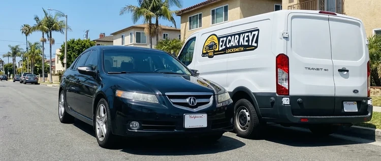 Acura TL mobile car key service by EZ Car Keyz in Ventura County