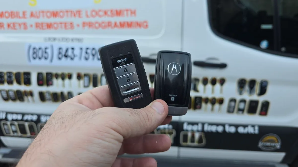 Low cost 2015 Acura TLX car key service by EZ Car Keyz Santa Barbara CA