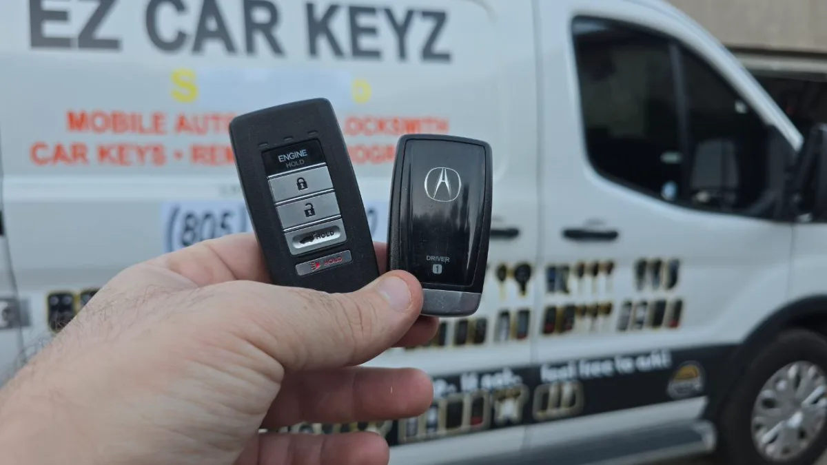 Mobile 2020 Acura TLX key replacement at your location in Oxnard CA