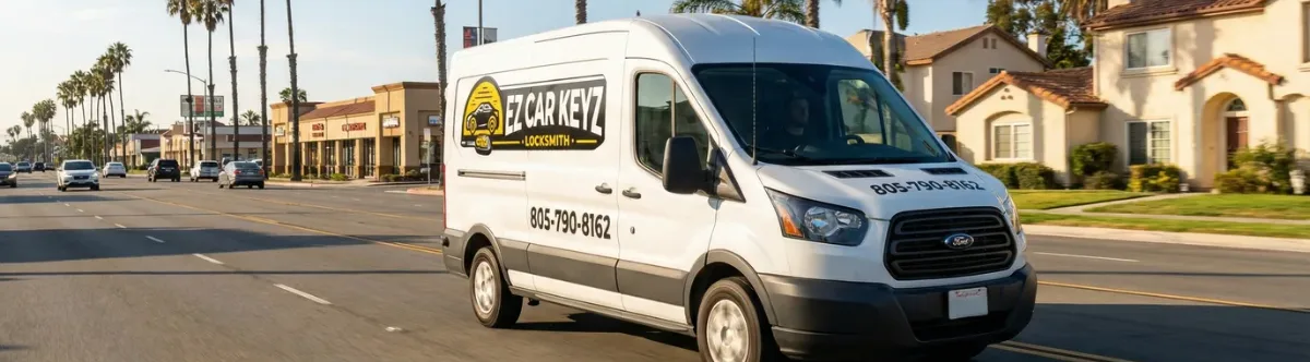 EZ Car Keyz mobile locksmith van