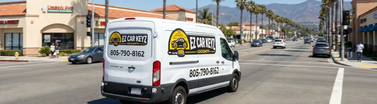 EZ Car Keyz mobile locksmith van