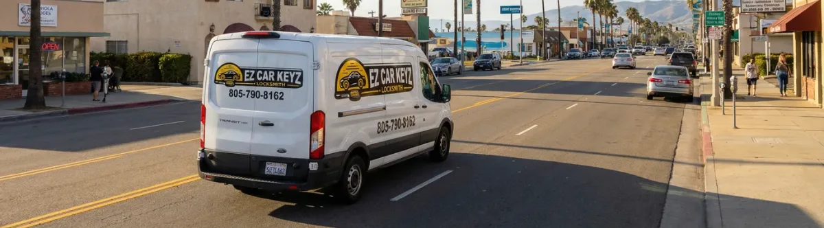 EZ Car Keyz mobile locksmith van