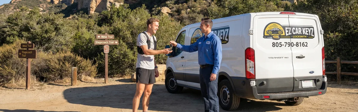 Customer review of mobile 2022 Acura TLX key service by EZ Car Keyz Oxnard CA