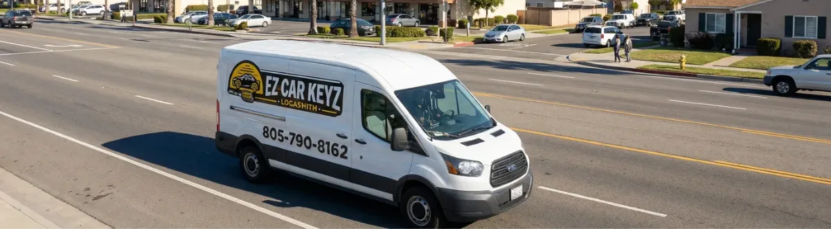 EZ Car Keyz mobile locksmith van