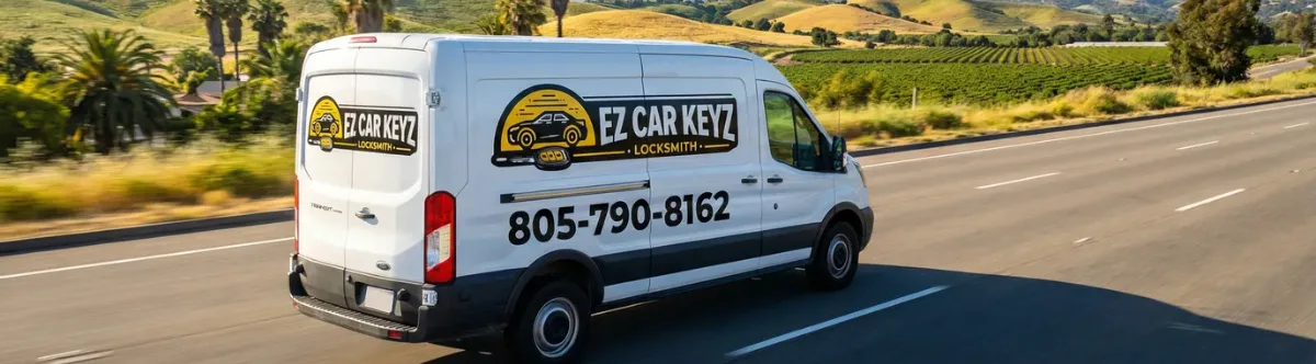 EZ Car Keyz mobile locksmith van